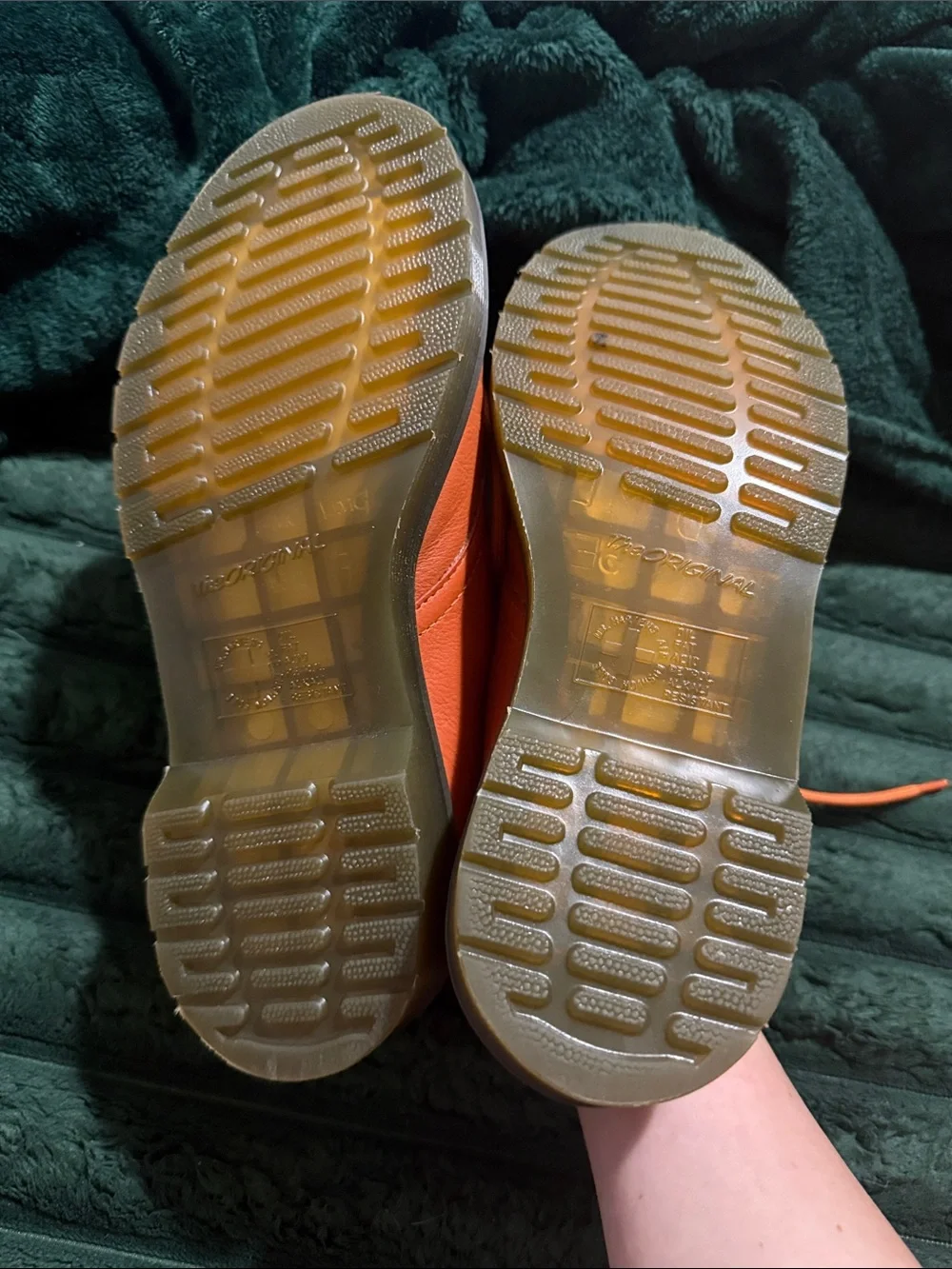 Dr. Marten’s Women’s Orange Lace-Up Casual Shoes